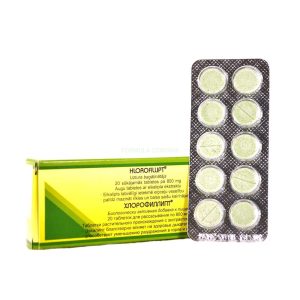 Chlorophyllipt tablety pre zdravie dýchacích ciest - Vifiteh - 20 tabliet