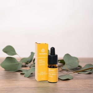 CBD kvapky 5% "Kurkumín a čierne korenie" - Herbatica - 10 ml