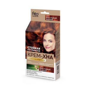 Indická krémová henna "Medená" - Fitokosmetik - 50 ml