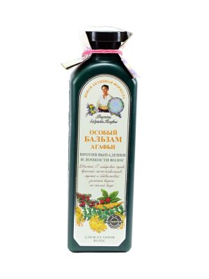 Babička Agafia Špeciálny balzam zo 17 bylín- proti vypadávaniu a lámavosti vlasov - Babička Agafa  - 350ml