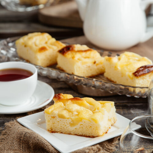 Jablkový koláč bez cukru | Nízko­sacharidový recept | EKO-BIO-NATURA